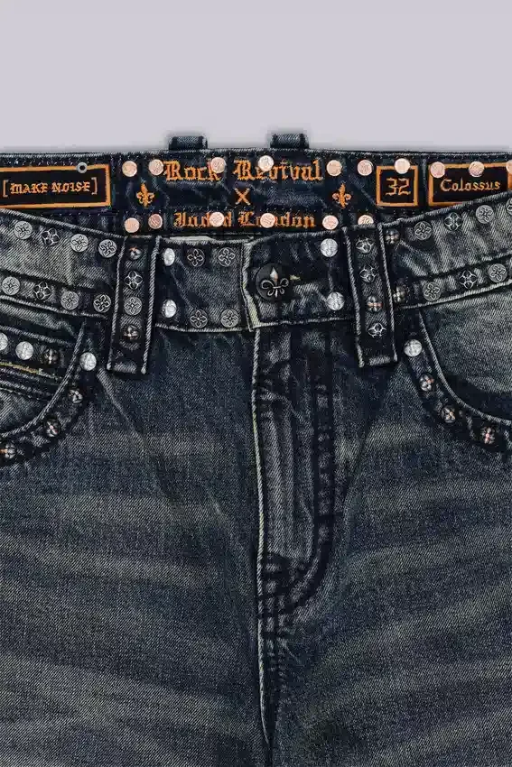 Jeansy Rock Revival Heavy Stud