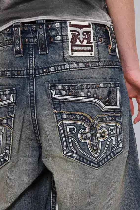 Jeansy Rock Revival Heavy Stud