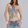 Jeansy Rock Revival Madison z ozdobami, o kroju bootcut