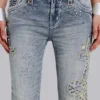 Jeansy Rock Revival Madison z ozdobami, o kroju bootcut