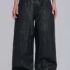 Jeansy Rock Revival Moto Wax