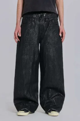 Jeansy Rock Revival Moto Wax