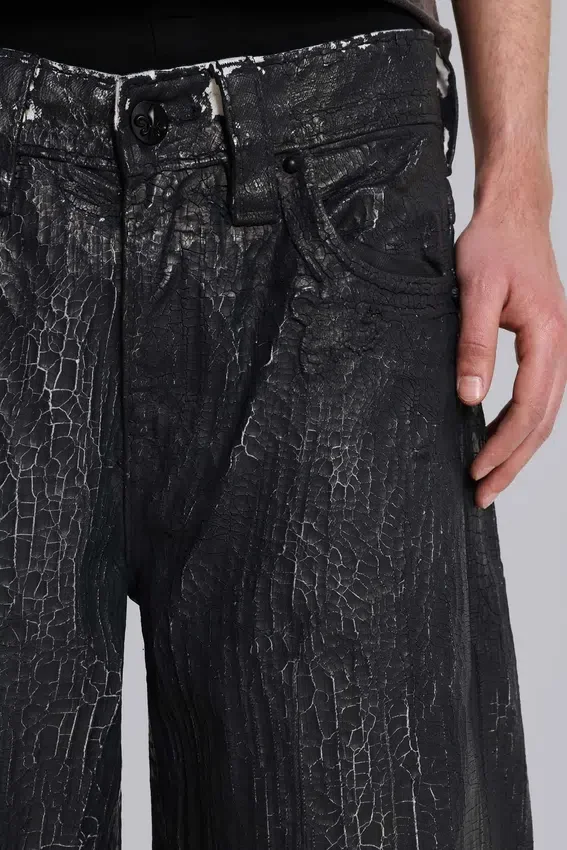 Jeansy Rock Revival Moto Wax