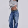 Jeansy Sonic w kolorze vintage blue
