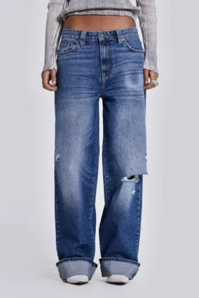 Jeansy Sonic w kolorze vintage blue