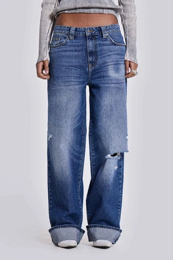 Jeansy Sonic w kolorze vintage blue