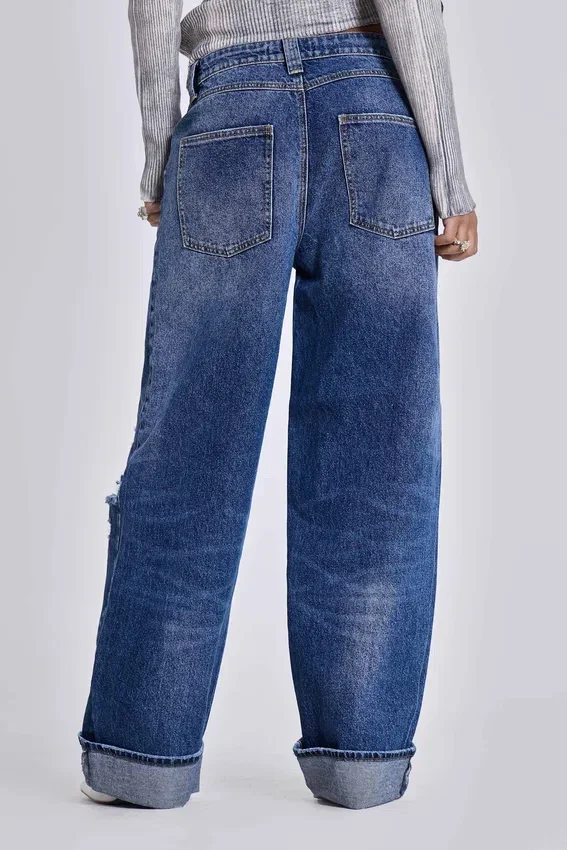 Jeansy Sonic w kolorze vintage blue