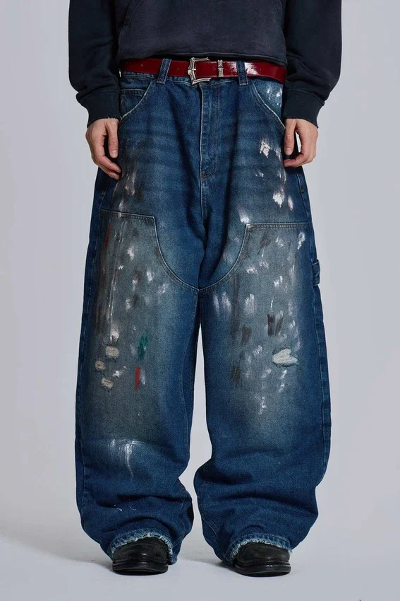 Jeansy Splatter Cinch Carpenter