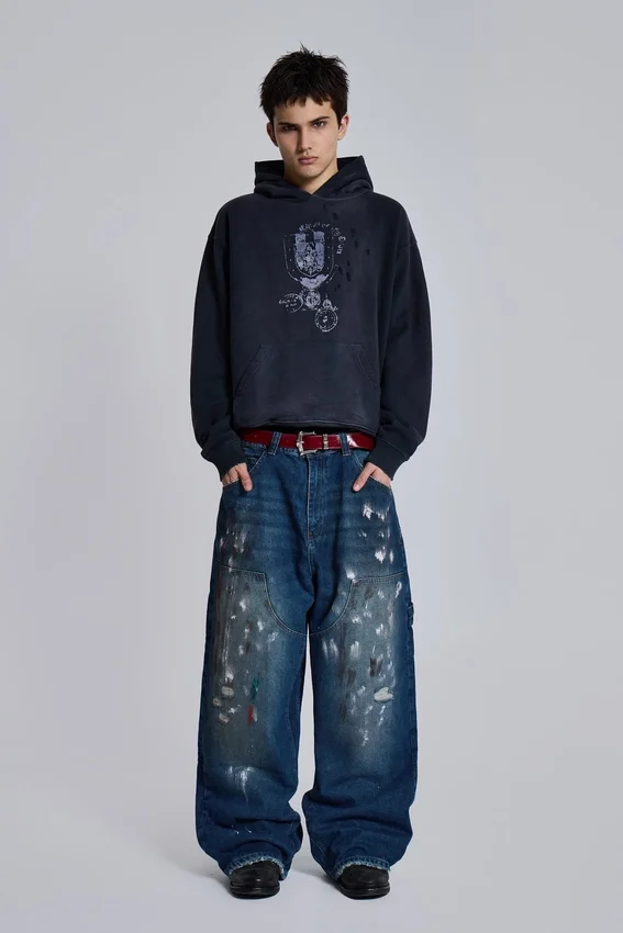 Jeansy Splatter Cinch Carpenter