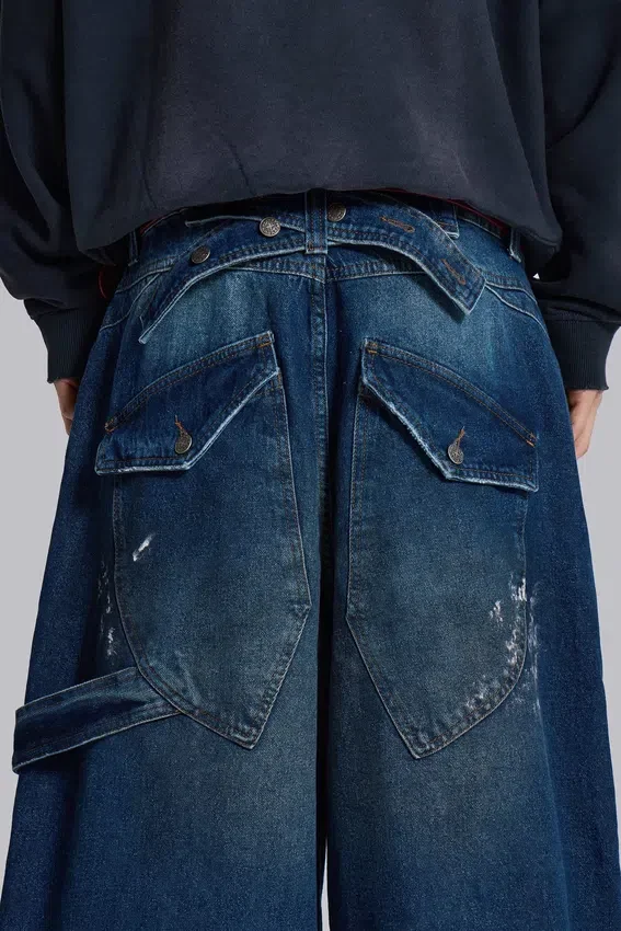 Jeansy Splatter Cinch Carpenter