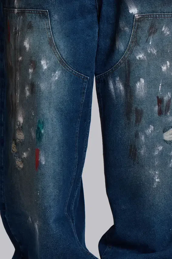 Jeansy Splatter Cinch Carpenter
