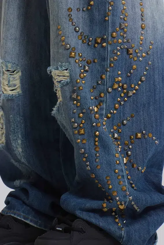 Jeansy „Tattoo Stud XL Colossus”