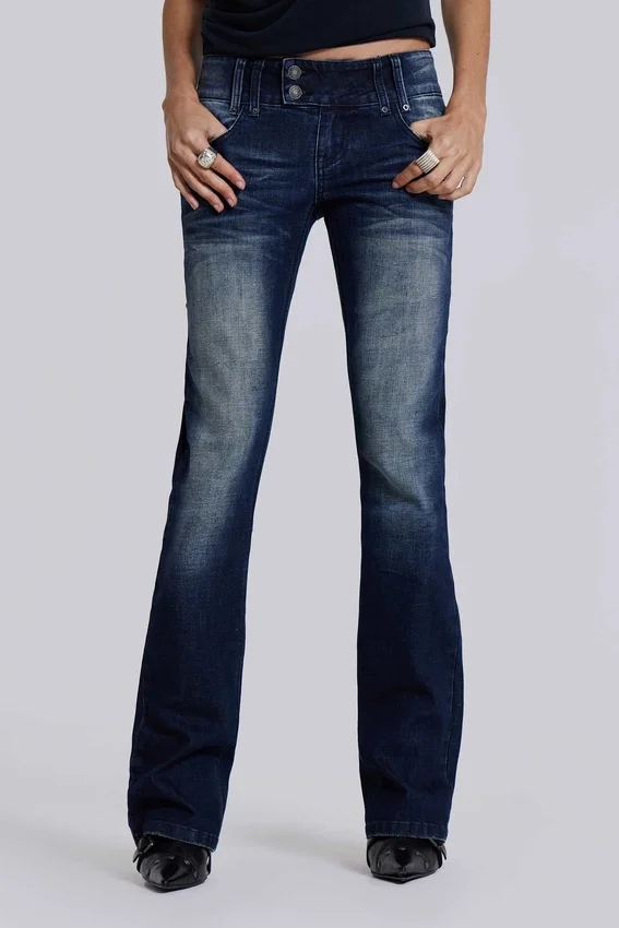 Jeansy Thirteen w kolorze vintage blue