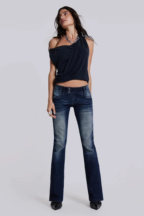 Jeansy Thirteen w kolorze vintage blue