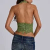 Kelsey Low Rise Skinny Bootcut Jeans w ciemnym odcieniu
