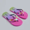 Klapki „Button Ombre”