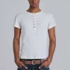 Koszulka typu Henley Off White Haze