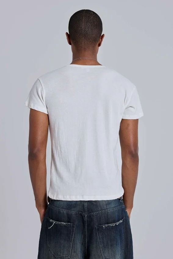 Koszulka typu Henley Off White Haze