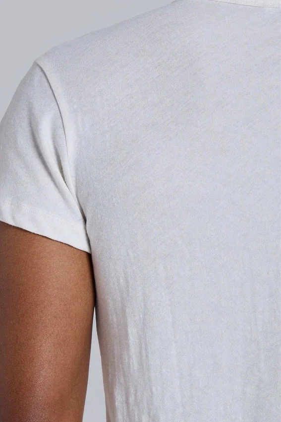Koszulka typu Henley Off White Haze