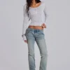 Jasnoniebieskie jeansy Cooper Bootcut