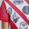Koszulka z dekoltem w serek Crest