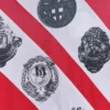 Koszulka z dekoltem w serek Crest