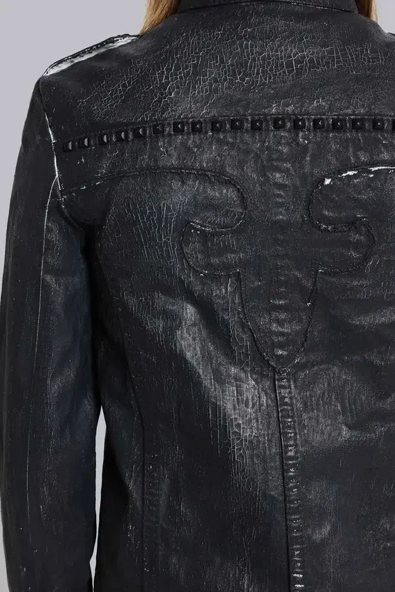Kurtka motocyklowa Rock Revival w stylu militarnym