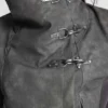 Kurtka z kołnierzem w kształcie lejka z PU skóry marki Cera Clasp