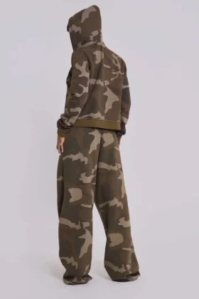 Luźne spodnie dresowe Camo Monster Joggers
