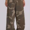 Luźne spodnie dresowe Camo Monster Joggers