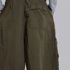 Luźne szorty Parachute Cargo w kolorze khaki