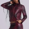 Kurtka Piston w kolorze oxblood