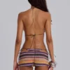 Mini szorty Cata Multi Stripe