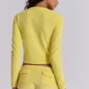 Mini szorty „Lemon” z weluru