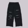 Monster Joggers w kratę z warstwowym wzorem