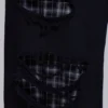 Monster Joggers w kratę z warstwowym wzorem