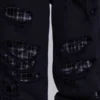 Monster Joggers w kratę z warstwowym wzorem