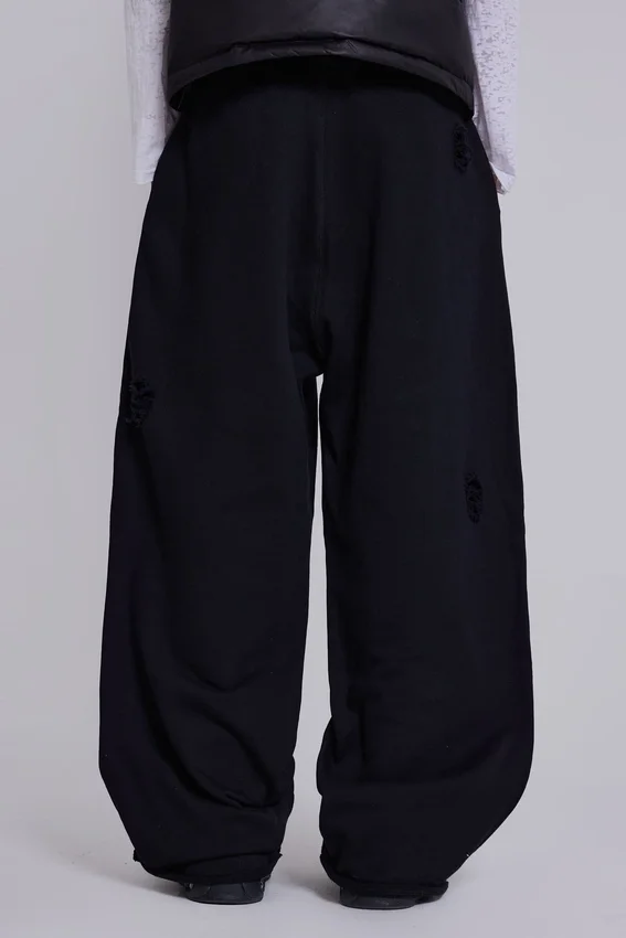 Monster Joggers w kratę z warstwowym wzorem