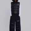 Monster Joggers w kratę z warstwowym wzorem