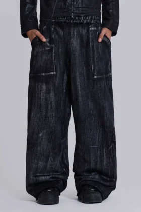 Monster Joggers w wykończeniu Gunmetal Wash