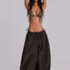 Nexis Nylon Parachute Pants w kolorze khaki