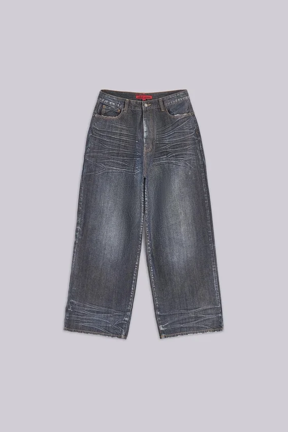 Niebieskie dżinsy Falcon XL Colossus Jeans