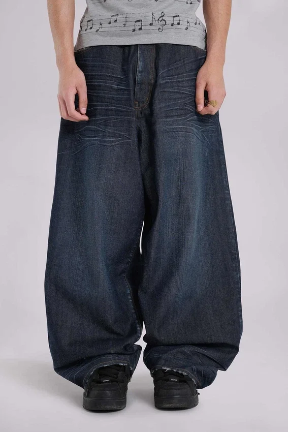 Niebieskie dżinsy Falcon XL Colossus Jeans