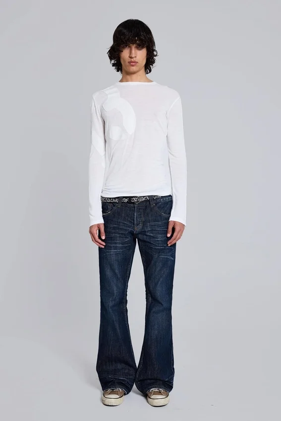 Niebieskie jeansy Jude Bootcut