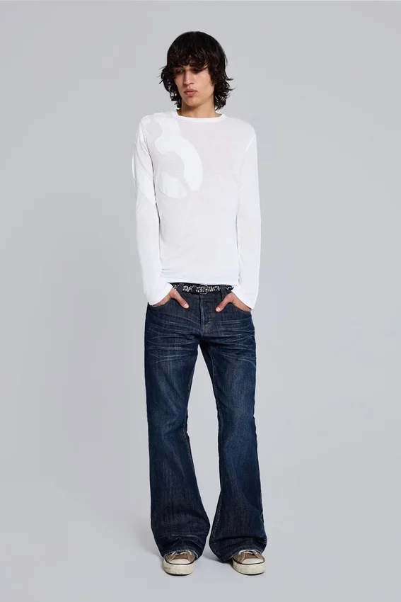 Niebieskie jeansy Jude Bootcut