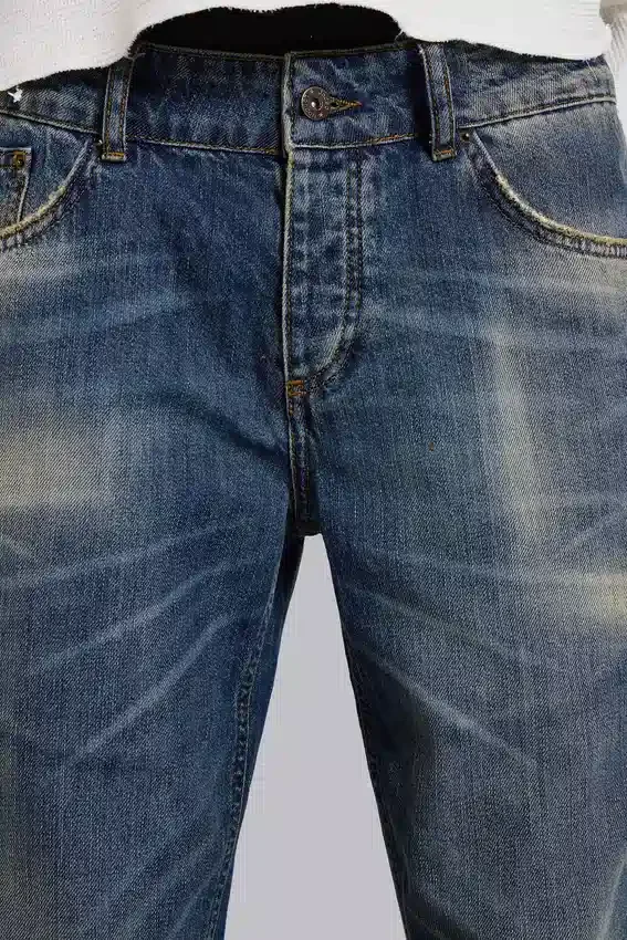Niebieskie jeansy „Jude Bootcut” z rozszerzanymi nogawkami w odcieniu „Mid Wash”
