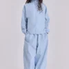 Niebieska bluza dresowa Vapor