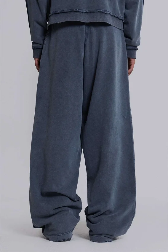 Niebieskie sportowe, luźne Monster Joggers