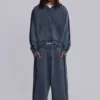 Niebieskie sportowe, luźne Monster Joggers