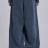 Niebieskie sportowe, luźne Monster Joggers